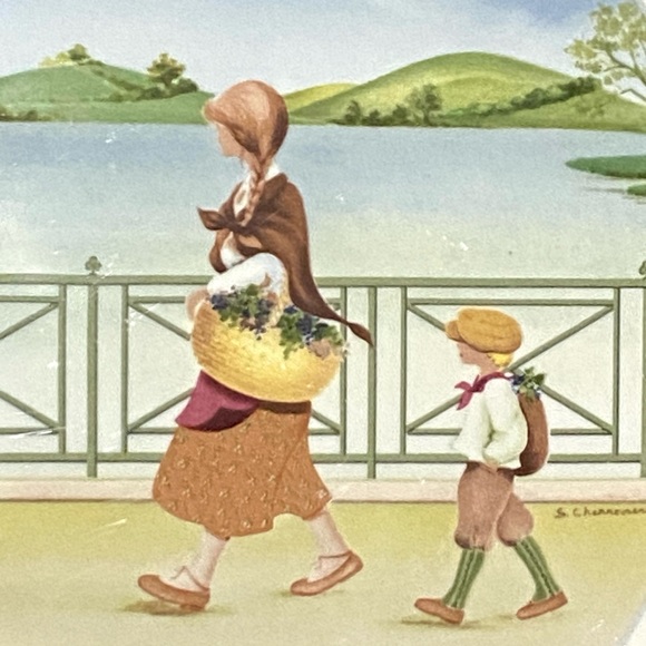 Villeroy & Boch Romantic Seasons No 3 “Fall” decorative wall plate - Picture 3 of 8